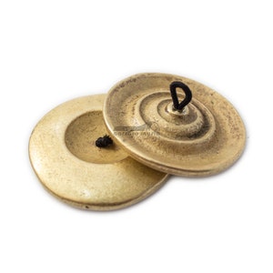 Heavy stage quality non-allergenic  finger cymbals 2 sizes - Ships from the US