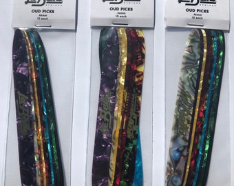 La Bella Oud Picks .46 mm (set of 10) - Ships from the US