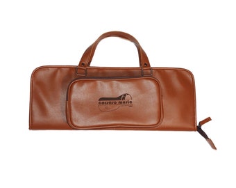 Drumstick Bag (Vegan Leather) by Corsaro Music® Holds drumsticks mallets & more stylish chic large size floor-tom hooks