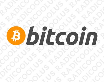 Bitcoin Logo Svg Etsy