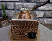 Copper Coffee Machine Manual and Cooking Instructions