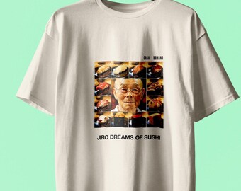 Jiro Dreams of Sushi - Vintage Oversized Japan T-Shirt