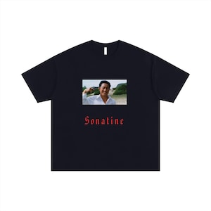 Sonatine - Vintage Übergroßes T-shirt - Takeshi Kitano