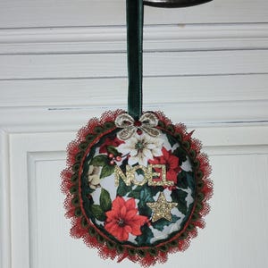 Decoração de Natal feita à mão