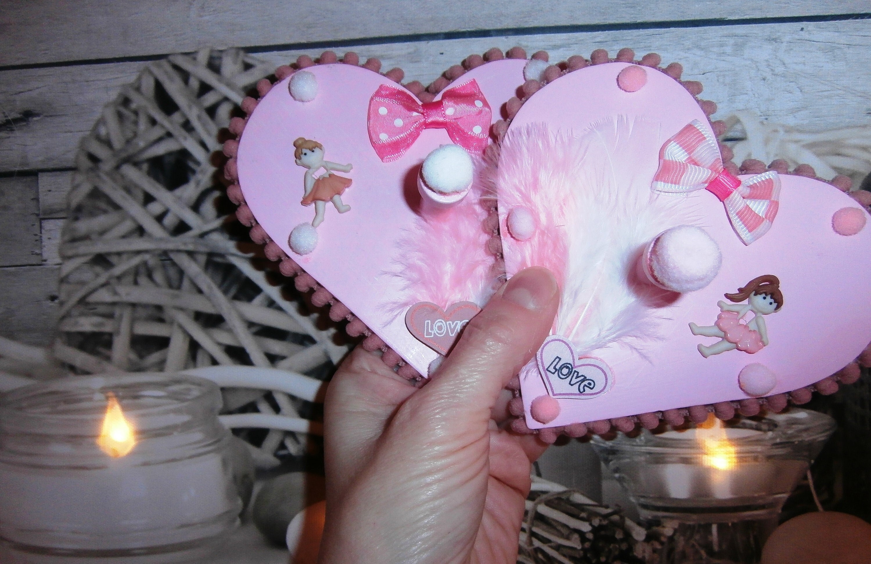 Lot de 2 Patères Bébé - Cadeau Naissance Création Unique