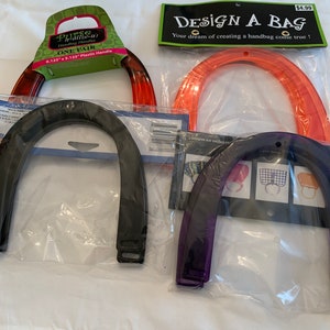 Listing #7 Purse Handles All are NEW. Most are still in the package unopened! 5.125” x 6.125” Sold in pairs of 2 handle