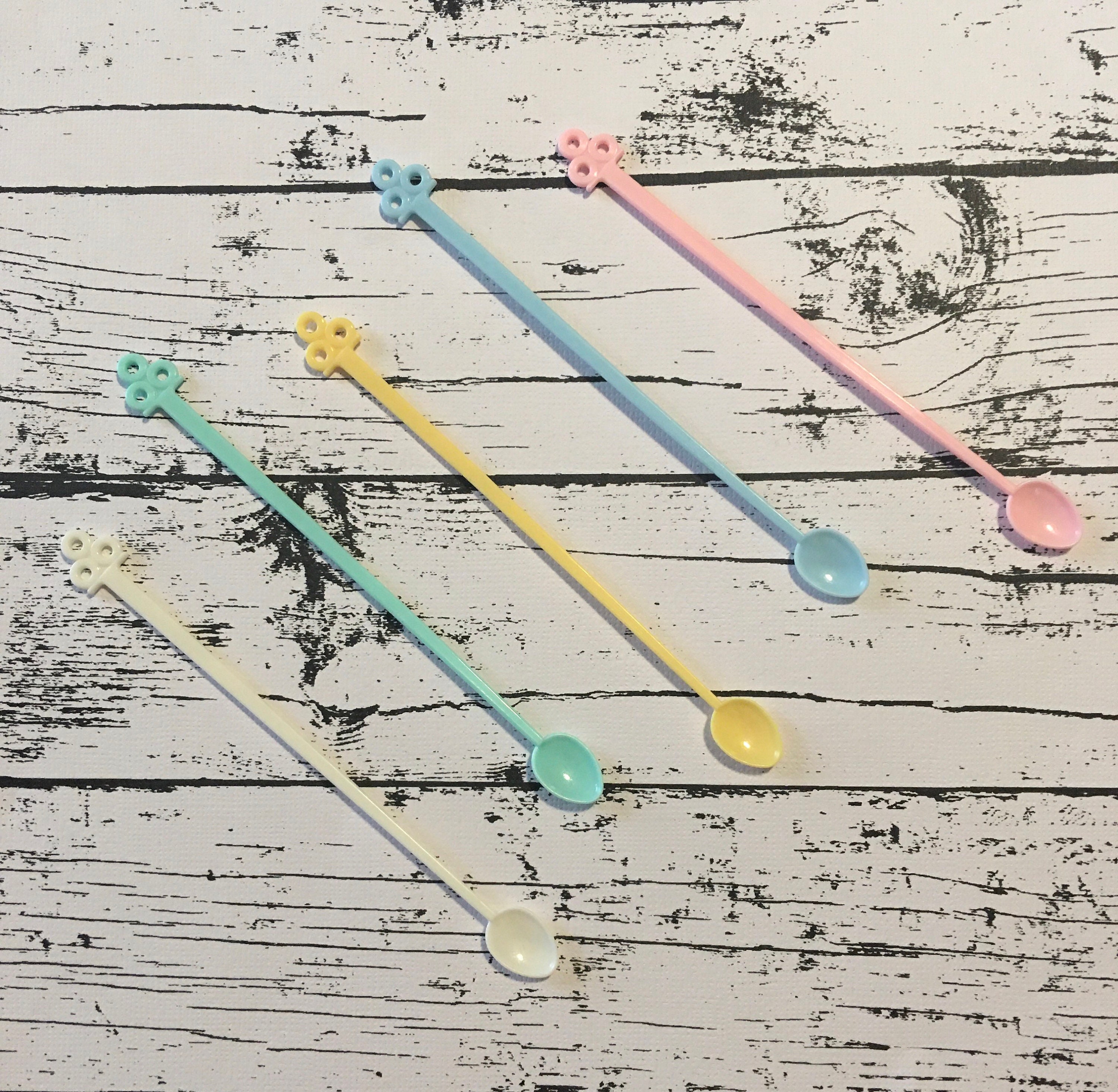 5pc Plastic stirrers. Perfect for resinglitterpaint and Etsy