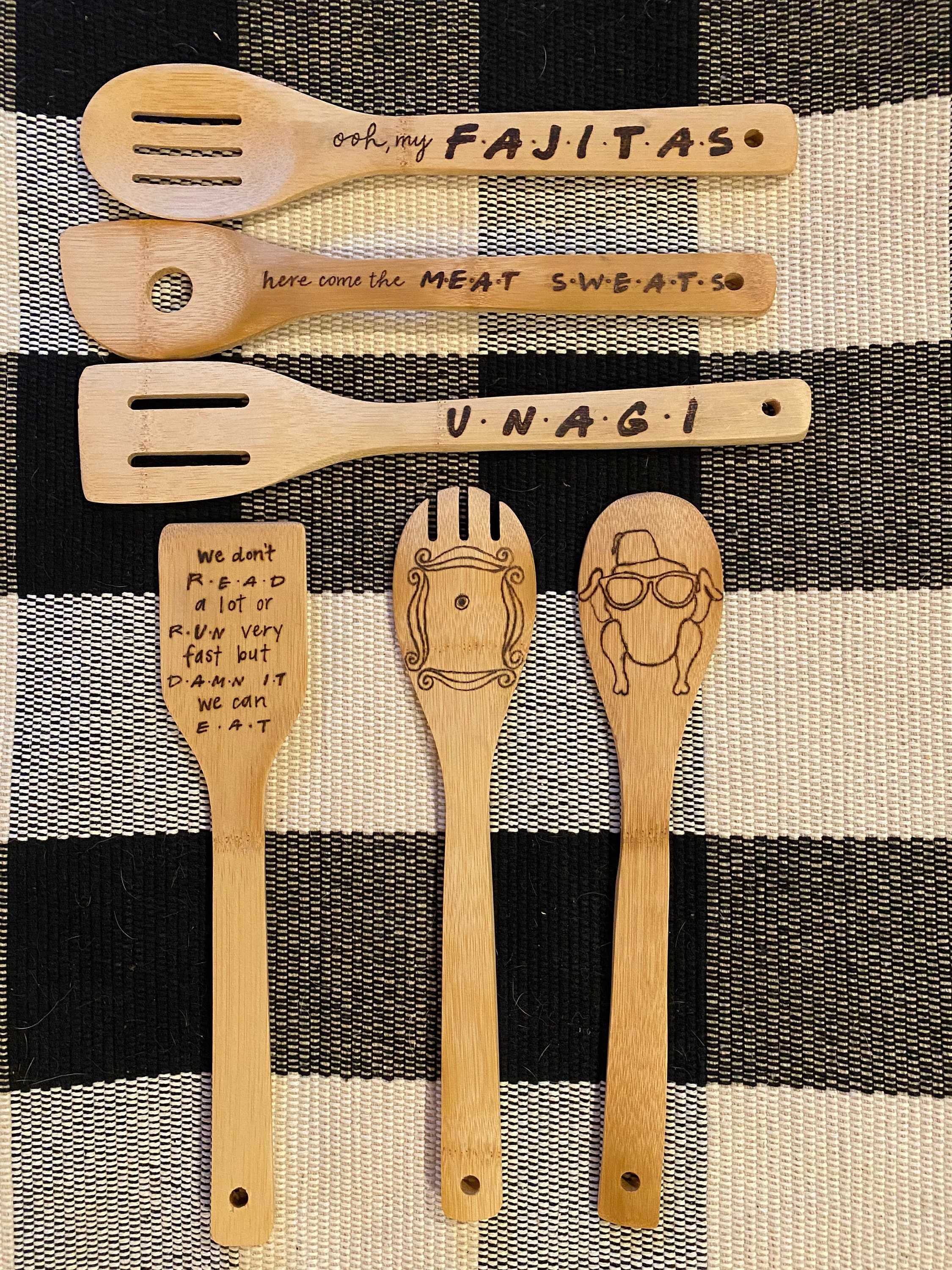 FRIENDS Themed Wooden Spoon