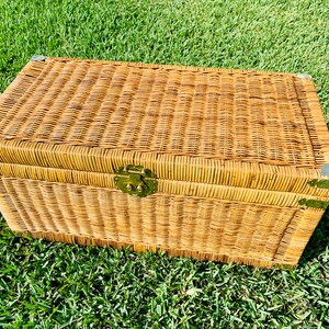 white trunk wicker 70cm bench wicker sofa storage trunk closet cubby basket family home basket container rattan vicker