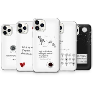 Quotes Phone Case For iPhone SE 13 Pro Max Mini  7+ 8 11 12 12Pro Pro Max XS XR Samsung s8 s9 s10 Edge Note Huawei P20 P30 P40 Pro Mate Lite