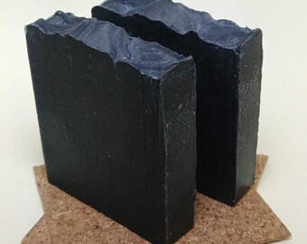 Black Soap with Activated Charcoal | Vegan | Palm oil free | Plastic free packaging