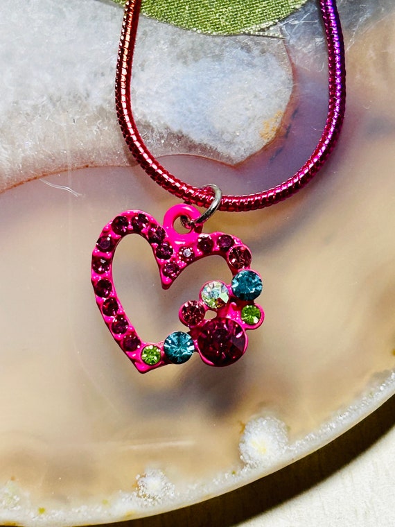 Kids heart hotsell necklace