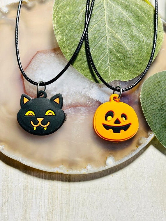 Collana Con Ciondolo Teschio Di Zucca In Acciaio Inox Per Halloween, Regalo Donna Uomo