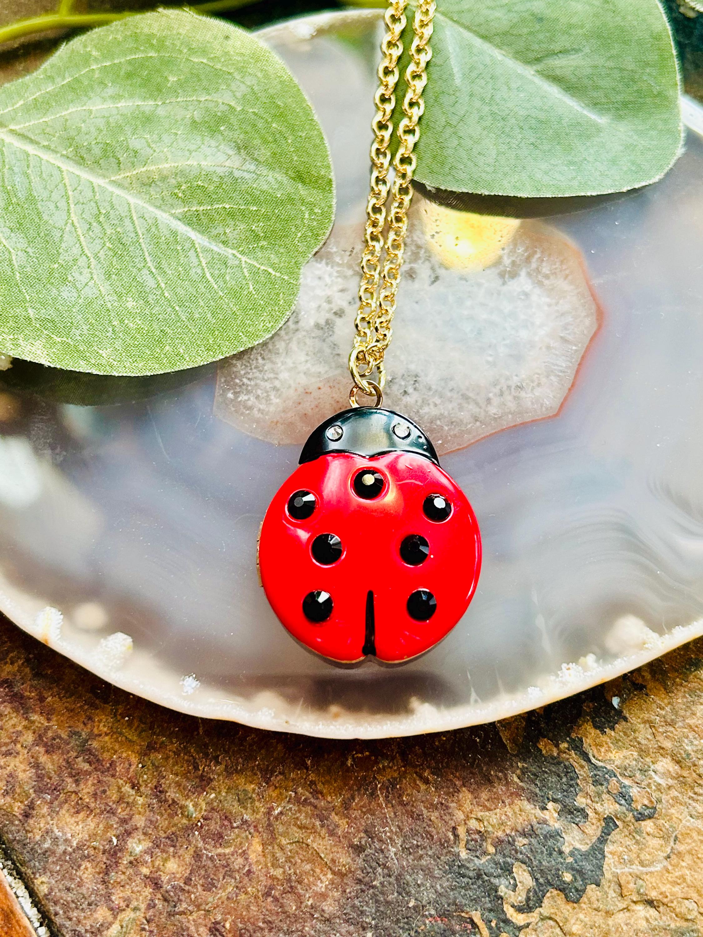 Collana Catena Coccinella - Gioielli - Collane - di Serendipity Cre