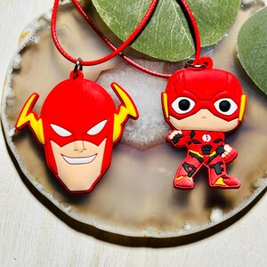 Kids Lightning Superhero Necklace, Kids Character Movie Several Options Necklace