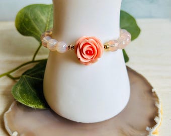 Bracciale Donna In Oro Con Ciondolo Cuore Inciso, Acciaio Inox 316L Placcato 18K, Lunghezza 16,5 Cm, Con Sacchetto E Confezione Regalo