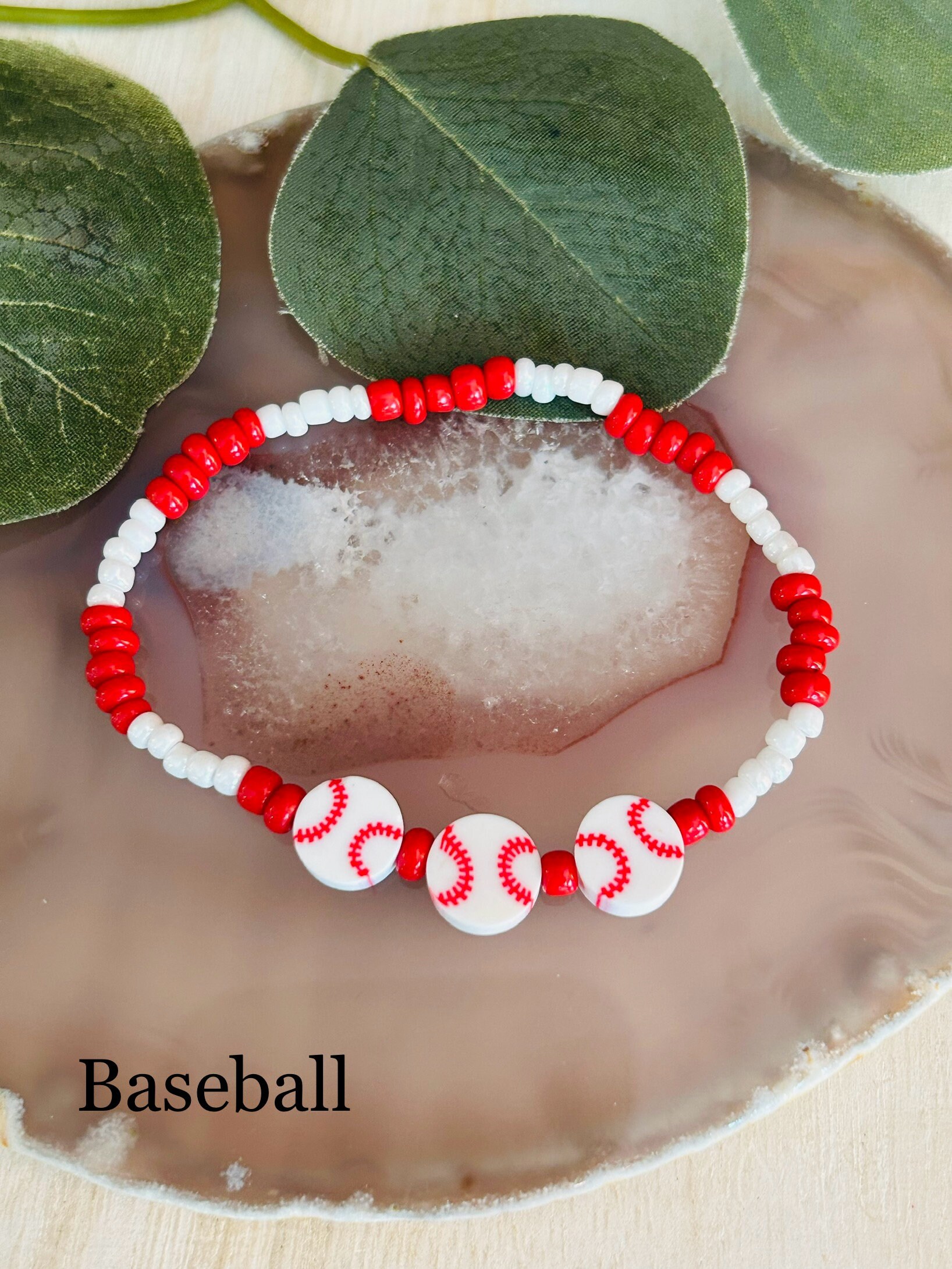 Bracelet De Football Réglable – 4 Pièces En Pierres Naturelles (agate, Lapis-lazuli, œil De Tigre) – Cadeau Sportif Pour Enfants