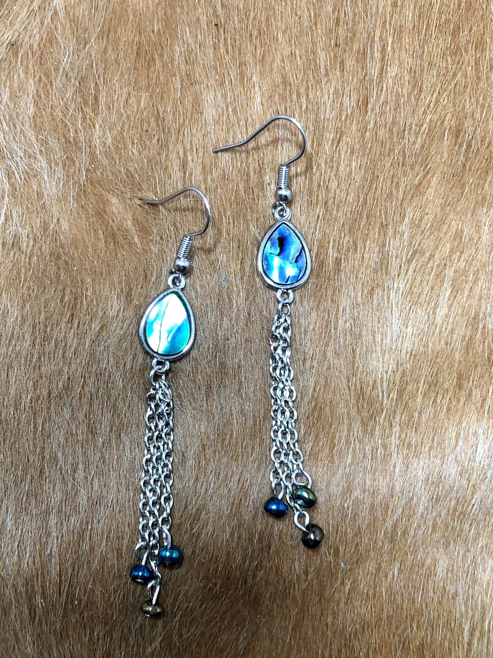 Womens Natural Stone Earrings Womens Drop Earrings Etsy