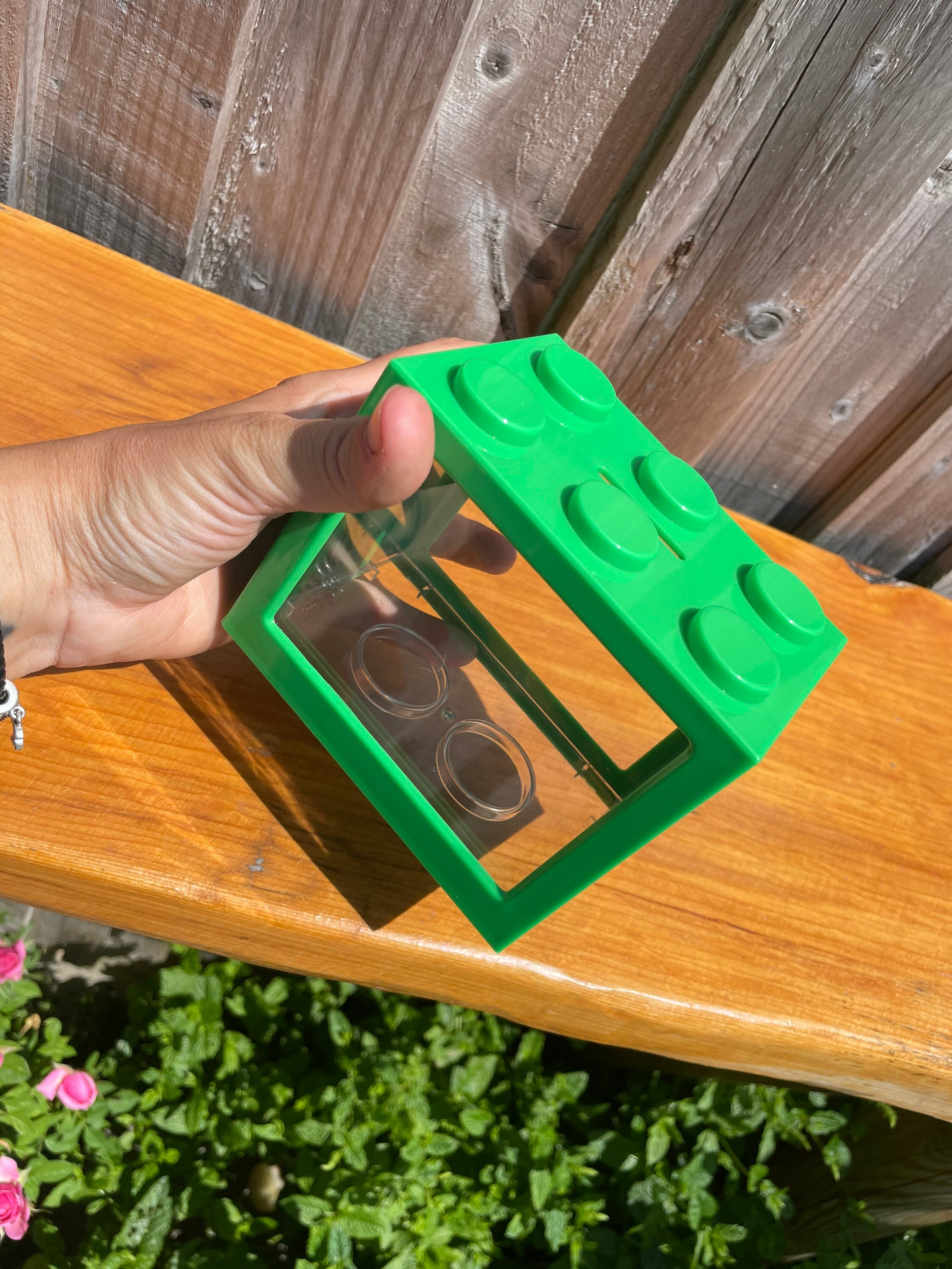 Building brick / block money box / piggy bank fabulous Etsy