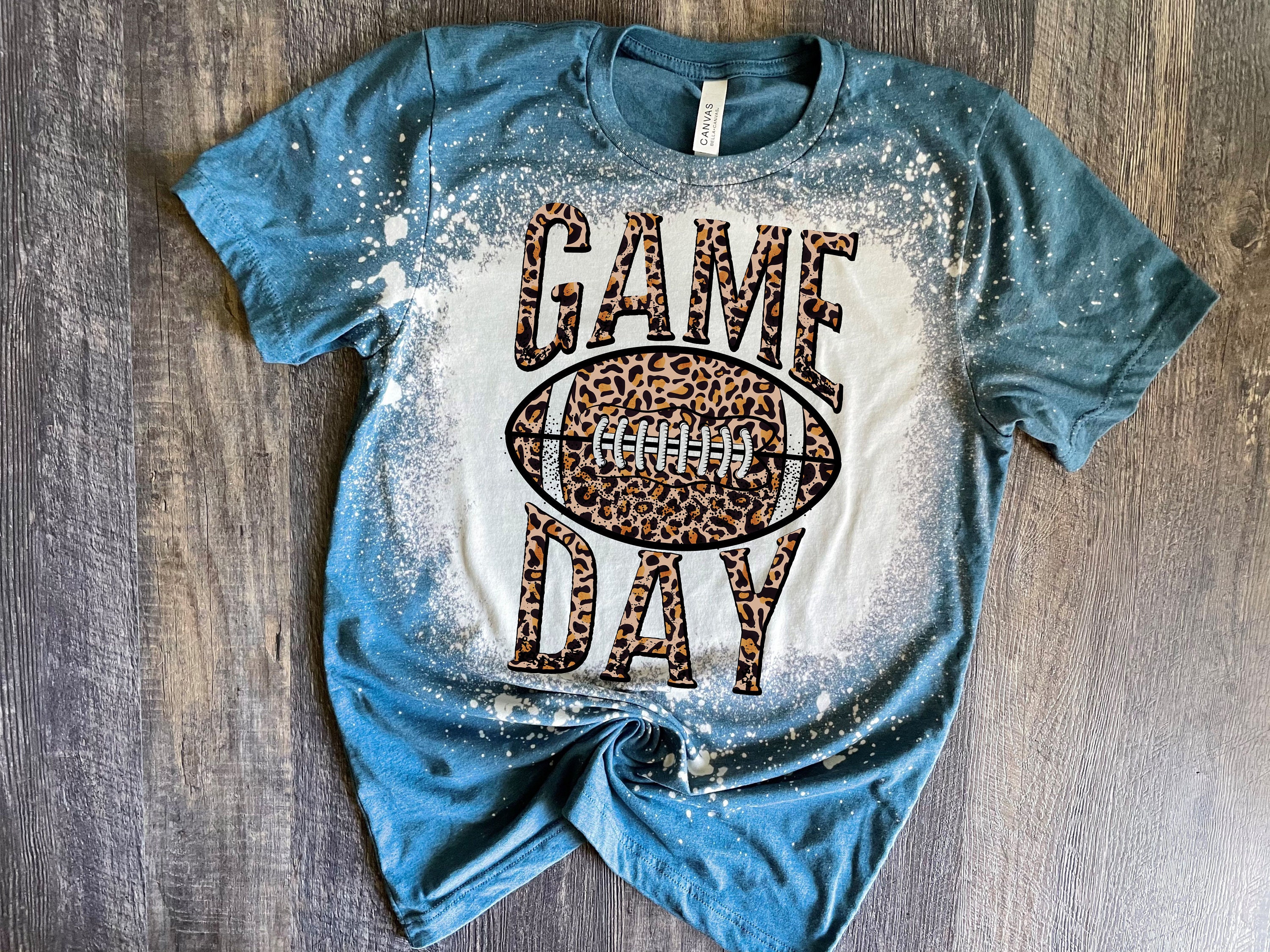 leopard football shirt