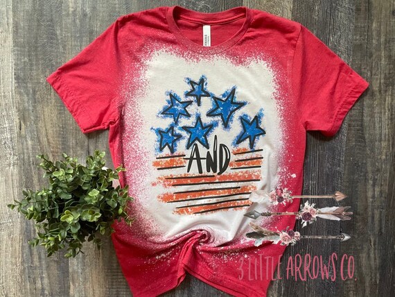 Red white hotsell and blue tees
