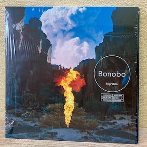 Bonobo &quot;Migration&quot; Vinyl LP - like new - Electronic, Downtempo, Trip Hop Album - Collectible Art & Music Gift