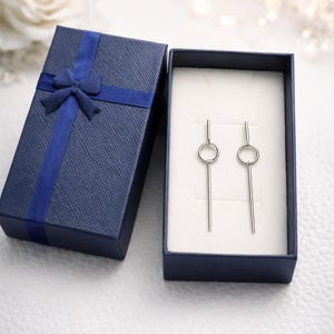 Boucles d'oreilles pendantes en argent sterling - pendantes-magnifiques-cadeau-tenues de fête-décontractées-usage de tous les jours