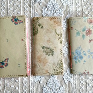 Dreierpack TN-Standard-Journale, TN-Standard, Junk-Journal, Standard Travelers Journal, Schreibjournale, Hausgemachte Journale, TN-Beilagen