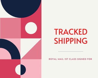 Royal mail 1st class tracked and signed delivery service