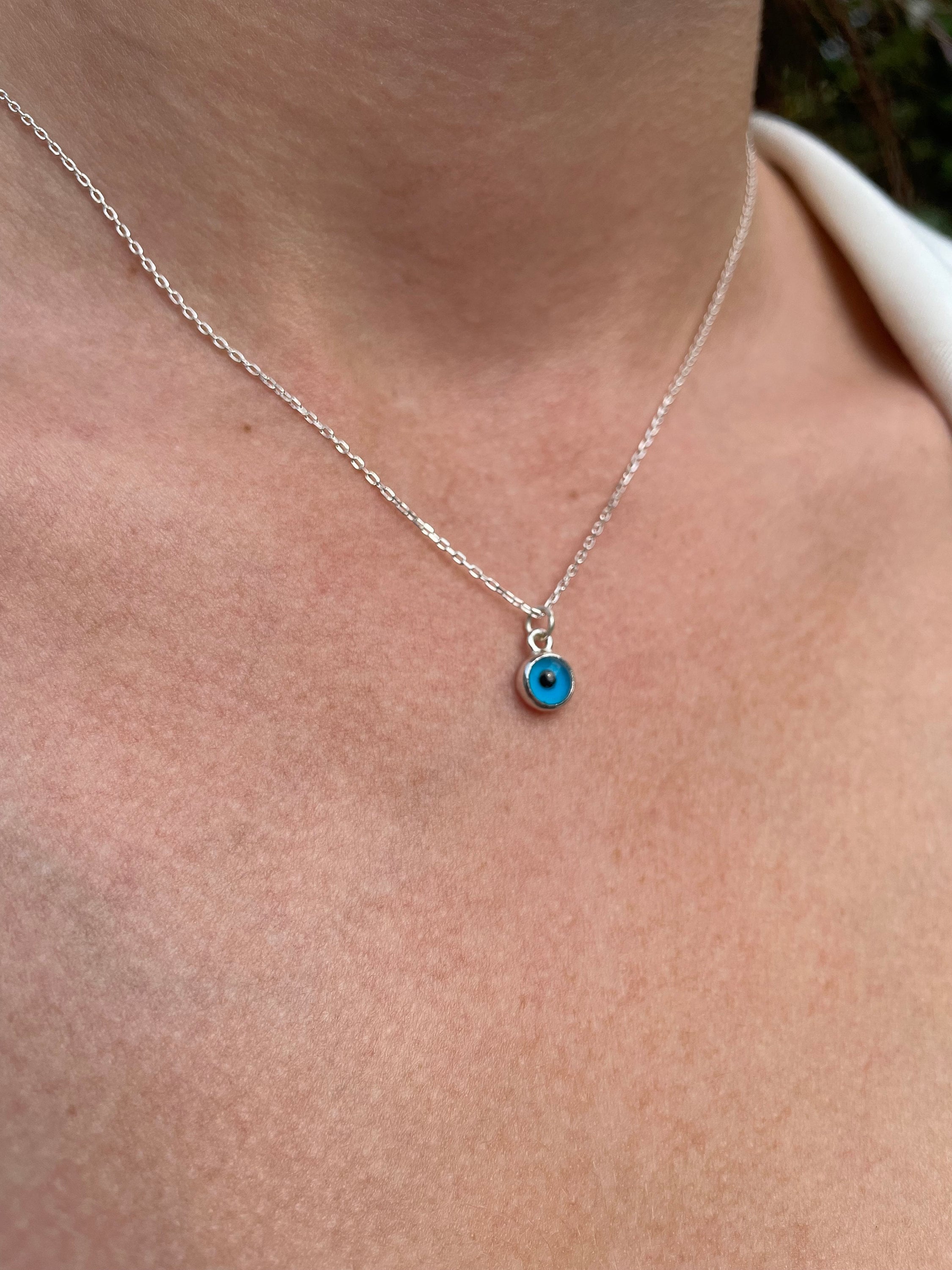 KX Collier Collana Ala Pietra di Luna Bianco Des Giugno Argento