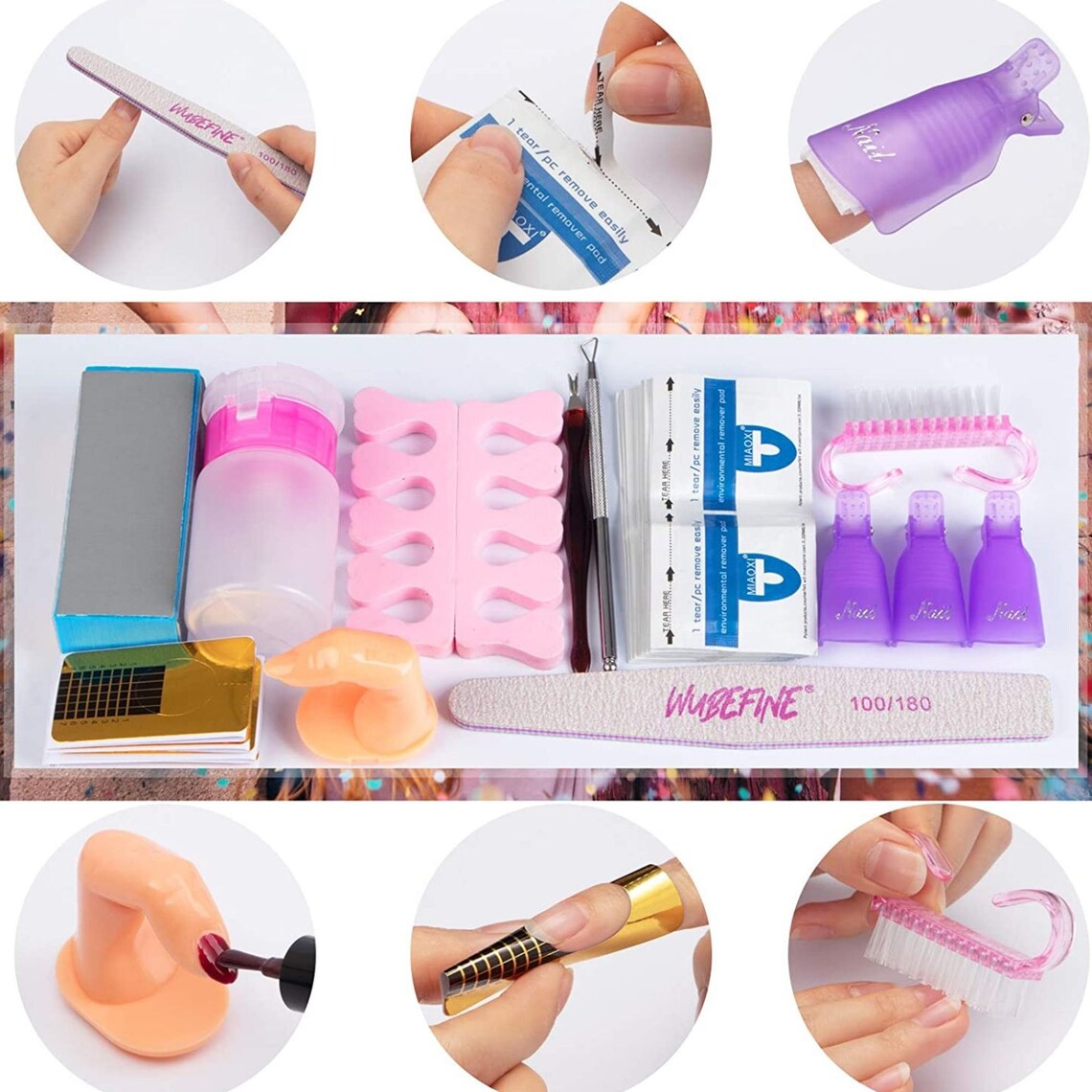 Acrylic Nail Kit Acrylic Powder and Liquid Set Acrylic Etsy