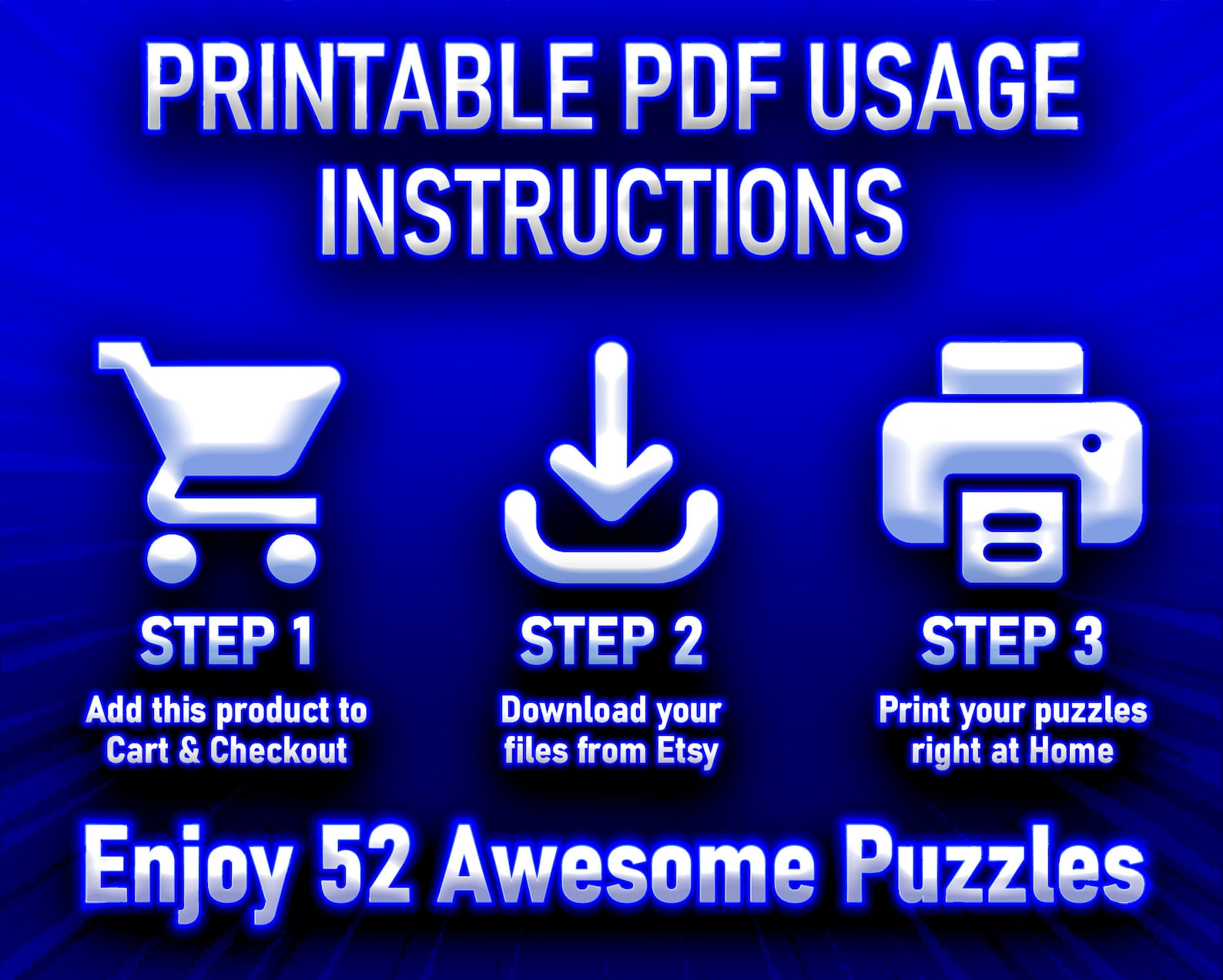 52 Printable PDF Nonograms Hanjie Puzzles for Adults Volume 2