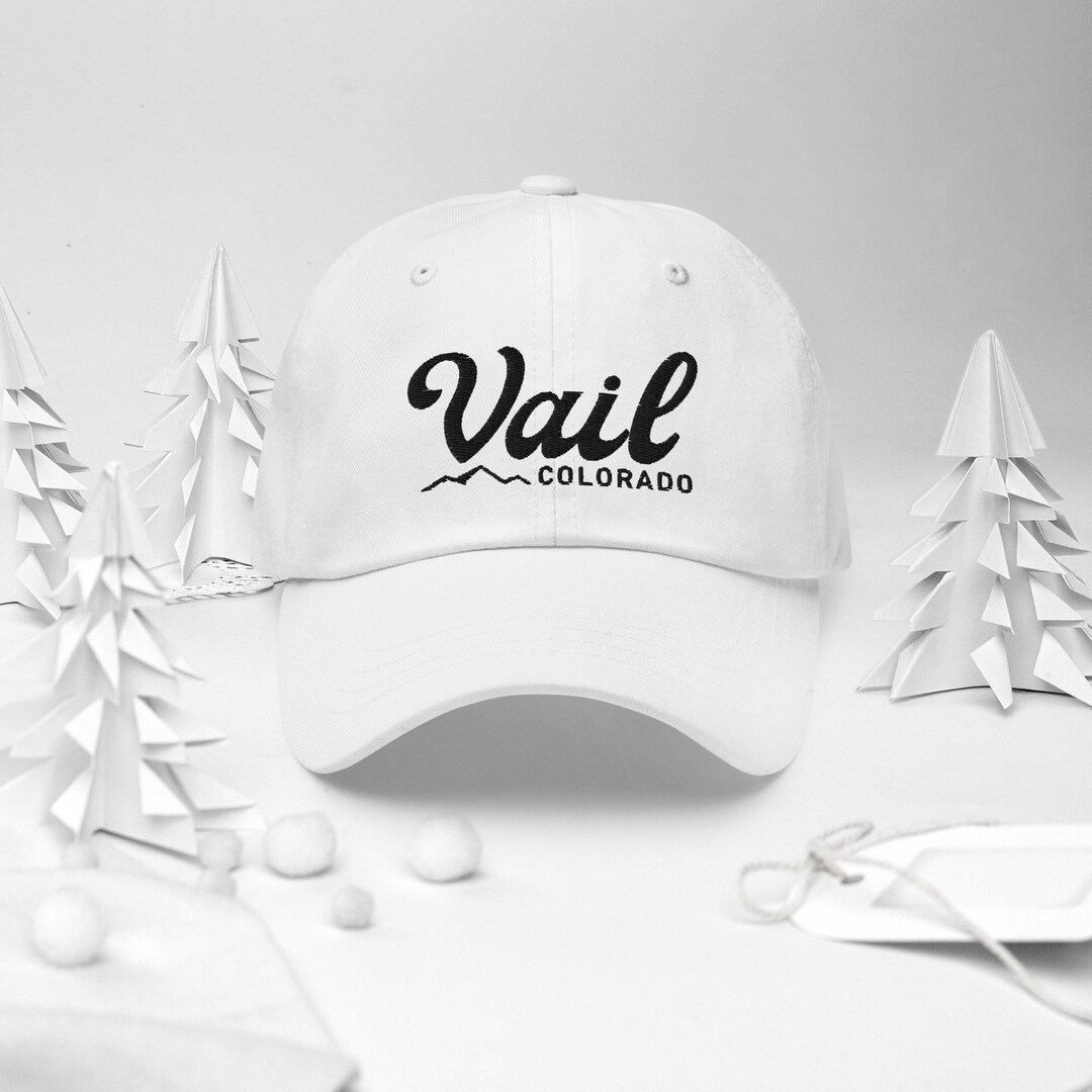 Vail Dad Hat Colorado Ski Baseball Cap, Vail Trip, PNW Gifts Etsy