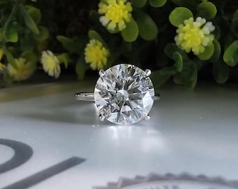 2.00 Carat Round Lab Grown Diamond Engagement Ring | Solitaire, IGI Certified, 14k Gold, 18k Gold, Platinum