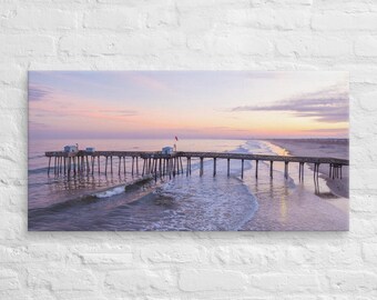 OCNJ Fishing Pier // Panoramic Canvas