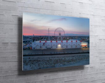 Wonderland Pink Sunset // Custom Metal Print