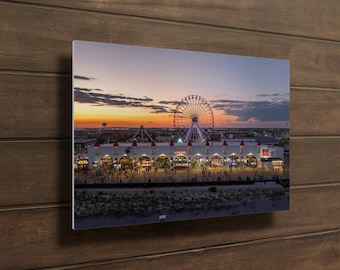 Wonderland Summer Sunset // Metal prints