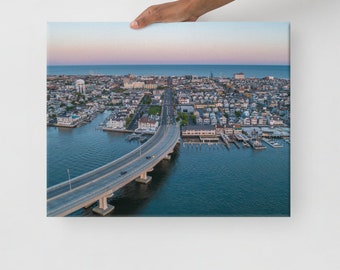 OCNJ 9th Street Bridge View // Stretched Canvas Print