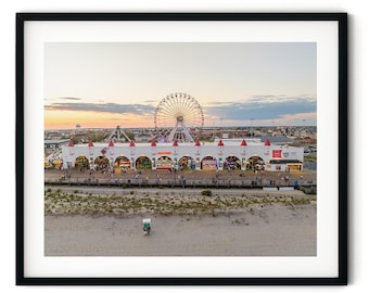 Wonderland Summer Sunset // Custom Matte Print // Beautiful Aerial Photography