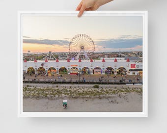 Wonderland Sunset // Framed canvas