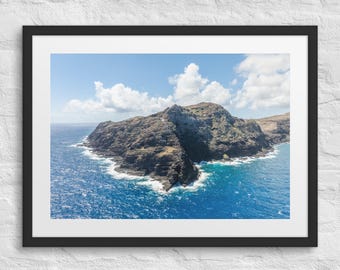 Makapu'u Point Lighthouse // Framed Print