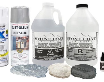 Stone Coat Countertops 4 Gallon Epoxy Resin Kit DIY Countertop Epoxy for  Kitchens, Bathrooms, and Woodworking Heat-resistant Epoxy 