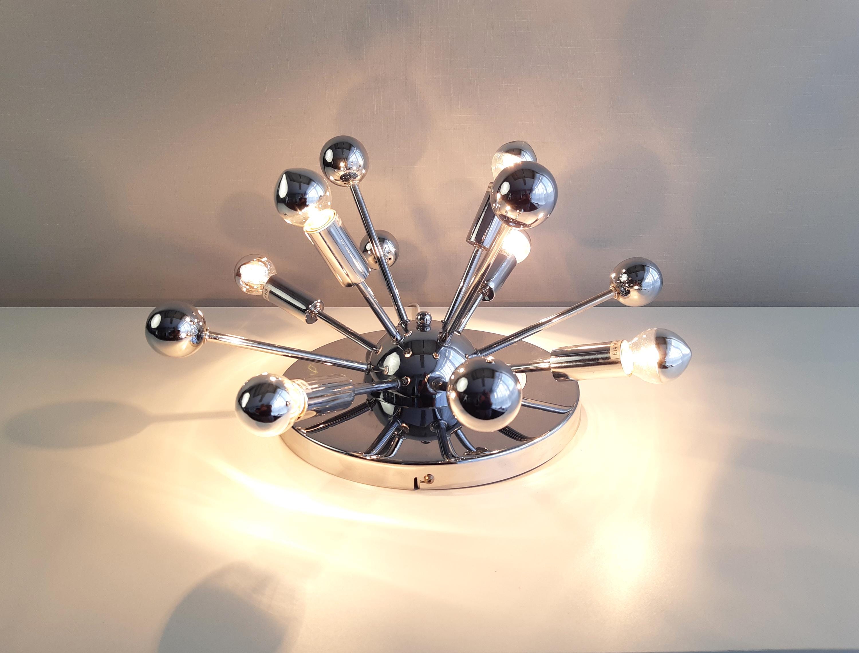Sputnik球 スプートニク 球 E12 7W／10個セット　スペースエイジ Sputnik Space Age Lamp - Etsy