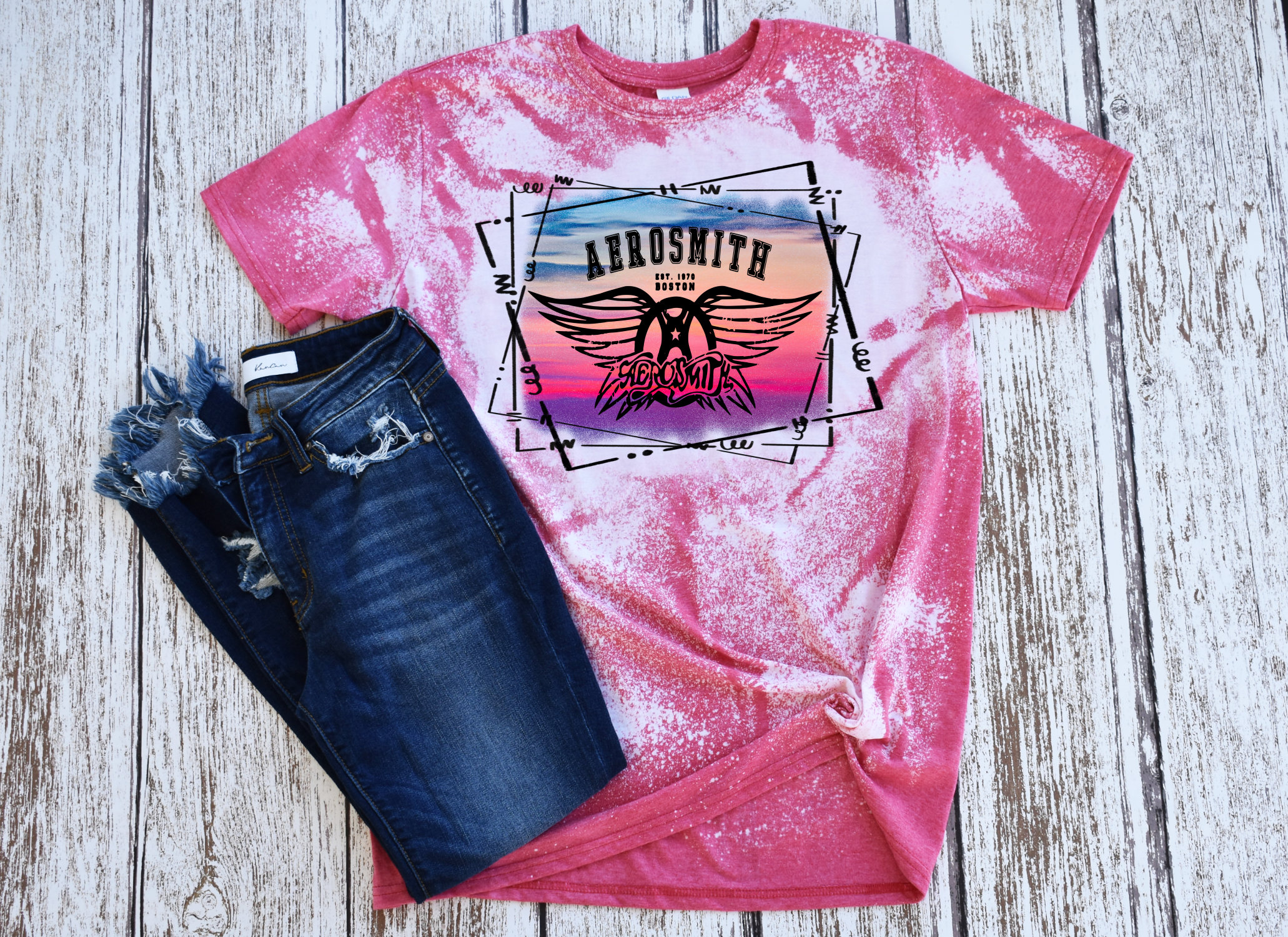 bleaching t shirts for sublimation