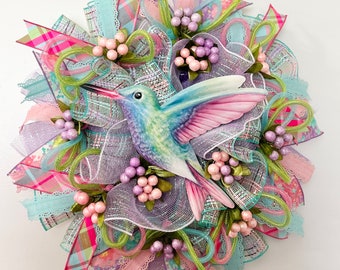 Hummingbird Wreath