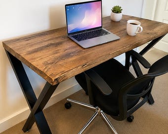 Rustic Reclaimed Wooden Desk