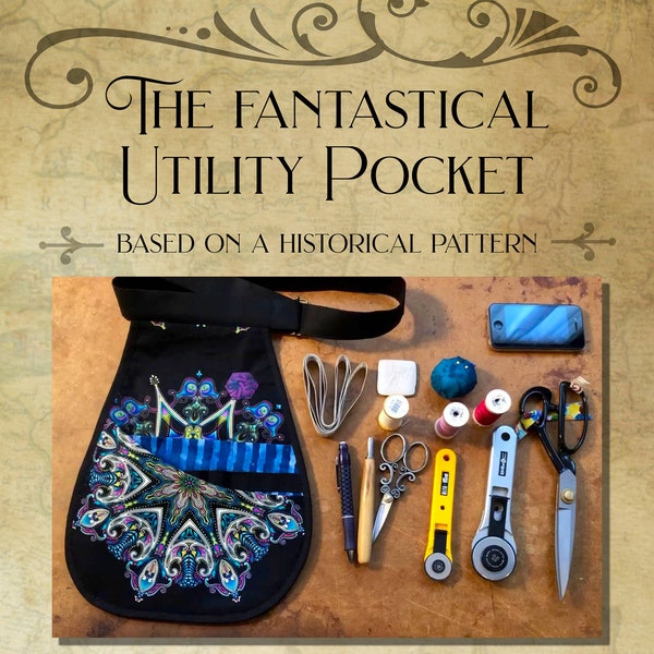 The Fantastical Utility Pocket - PDF Pattern Download