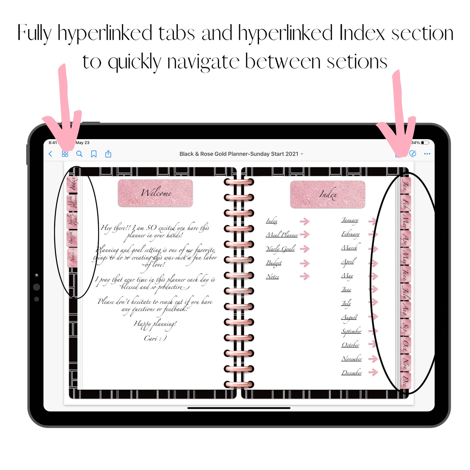 notability planner templates free 2022
