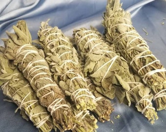 Homegrown Garden Sage Herb Bundles | Smoke Cleansing Set of 2 | Organic & Handmade