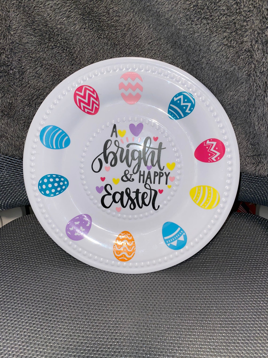 Easter Charger Plate Etsy